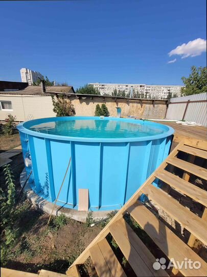 Бассейн круглый пластиковый доставка по россии