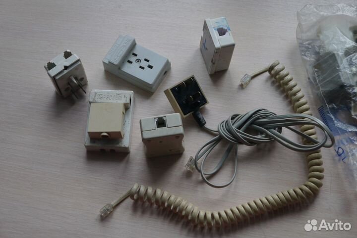 Провода, вилки розетки для стационарного телефона