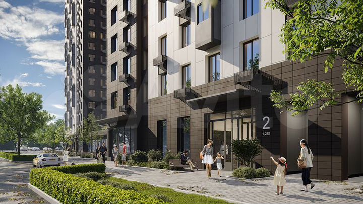 1-к. квартира, 38,6 м², 18/25 эт.