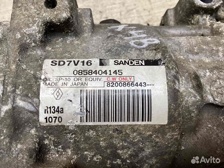 Компрессор системы кондиционирования Renault Logan