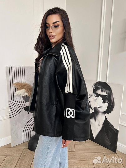 Шикарная куртка оверсайз женская premium