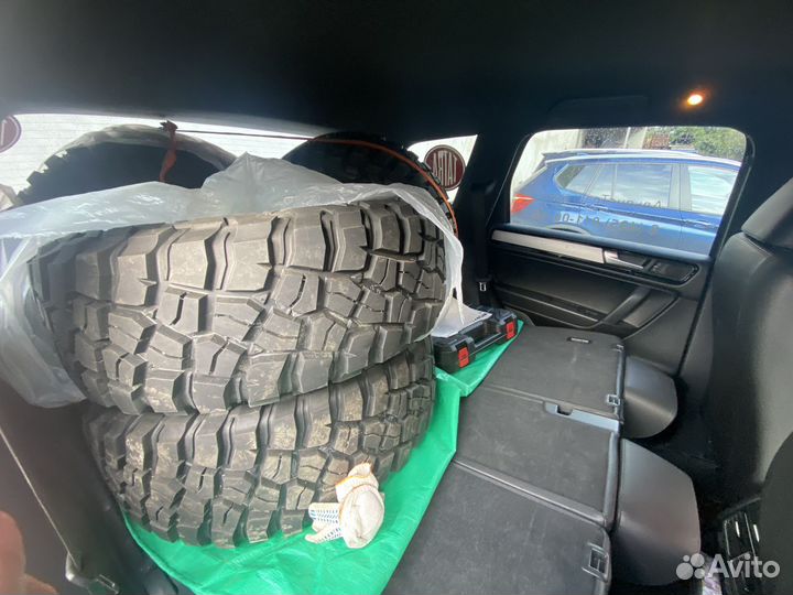 Грязевые колеса на Touareg NF