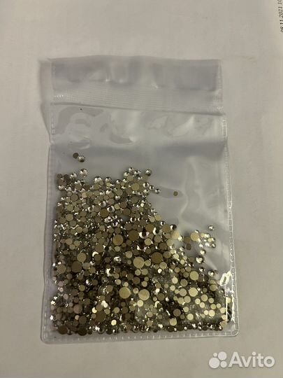Стразы стекло микс