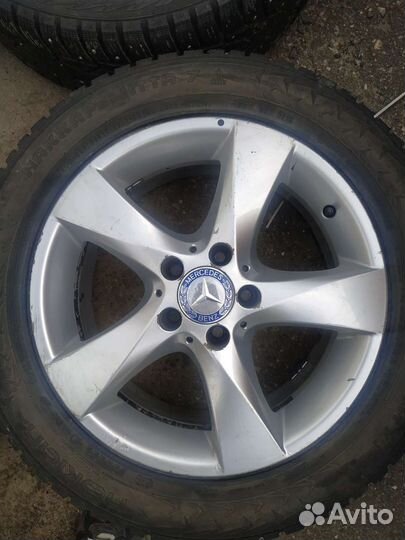 Мерседес Вито 447 Зима Шипы r17