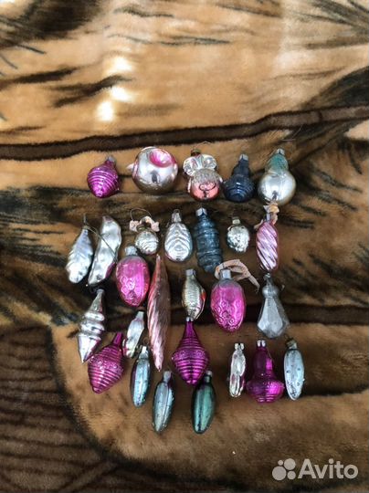 Елочные игрушки СССР