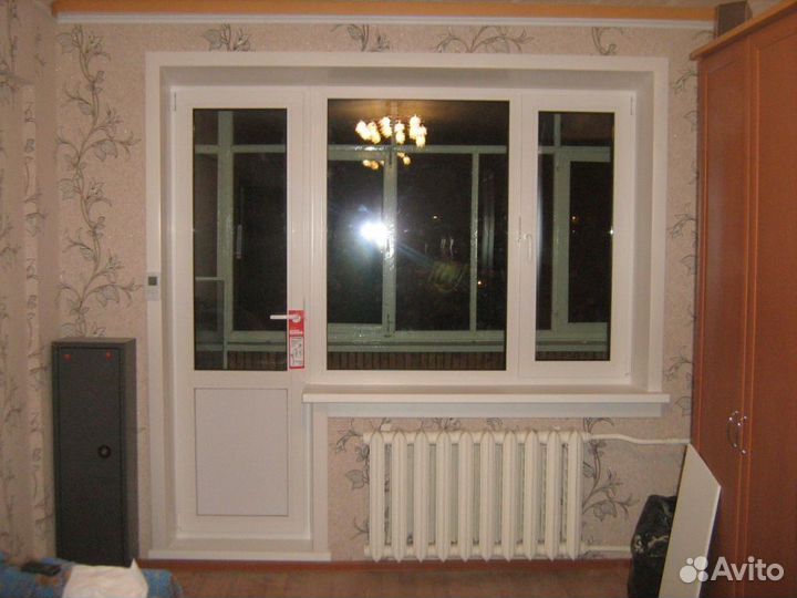 Дверь в ванную пластиковая