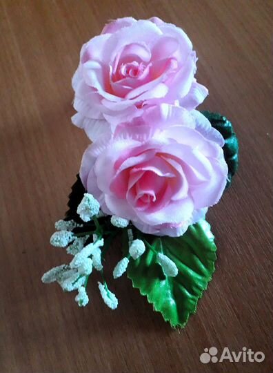 Роза заколка для волос Таиланд