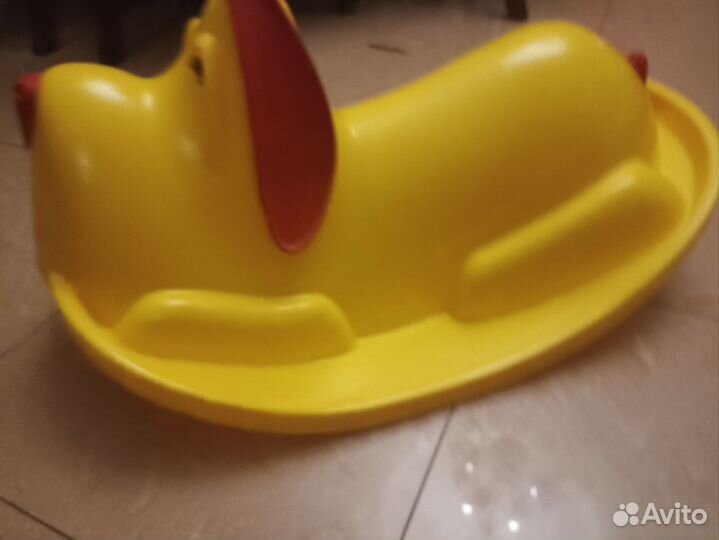 Детская качалка собака