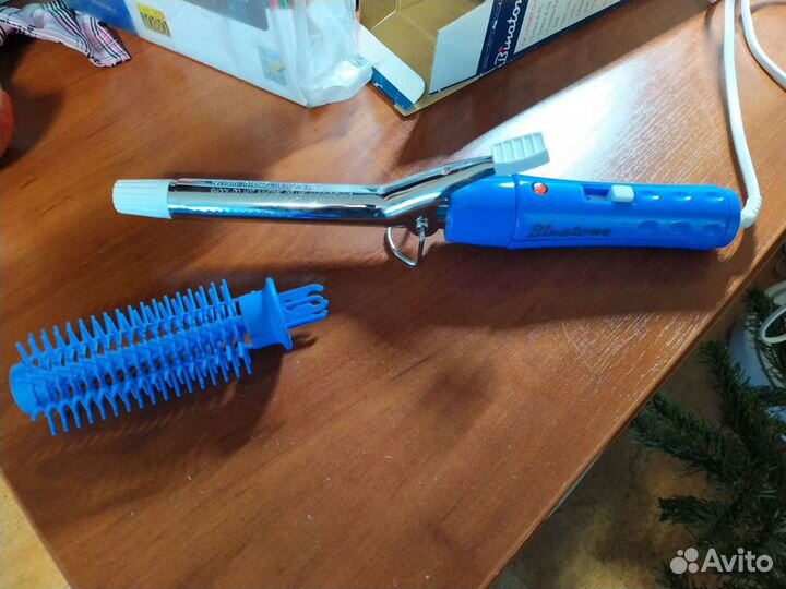 Щипцы для завивки волос (плойка) с расчёской Binat