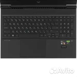 Ноутбук HP Victus 16-e0006ur черный