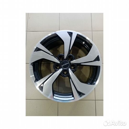 Литые диски 7x17 5x114.3 67.1 ET45 khomen KHW 1724 gray