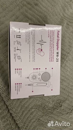 Фетальный допплер W8-25