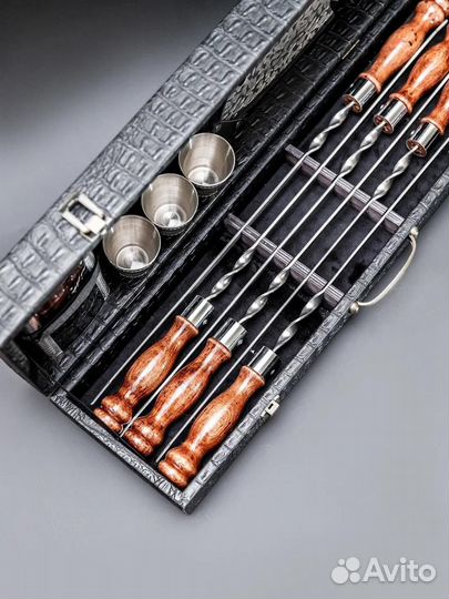 Шашлычный набор в кейсе