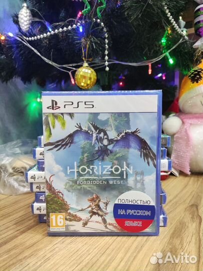 Игра PS 4 и 5 Horizon: Forbidden west. Диск. Новый