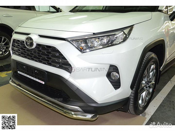Защита бампера Тойота Рав4 Toyota RAV4