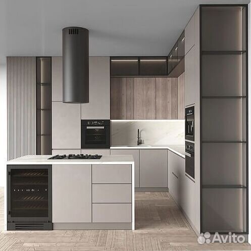 Встраиваемый кухонный гарнитур