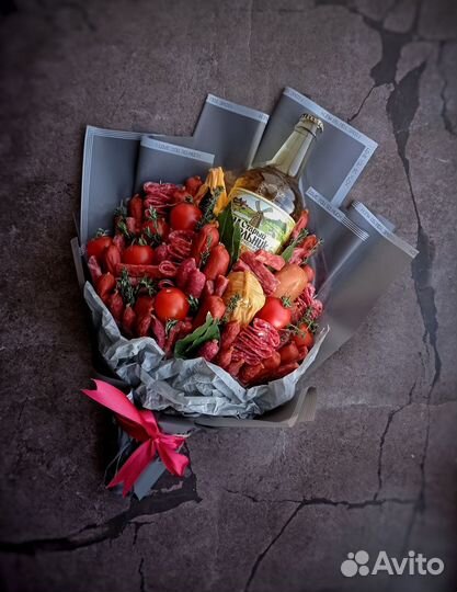 Съедобный букет мужчине