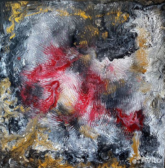 Картина в стиле абстракционизм (ручная работа)