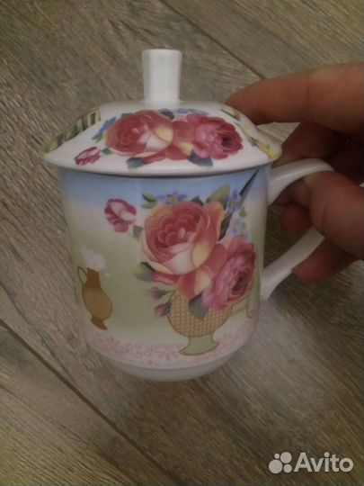 Чашка заварочная с ситечком