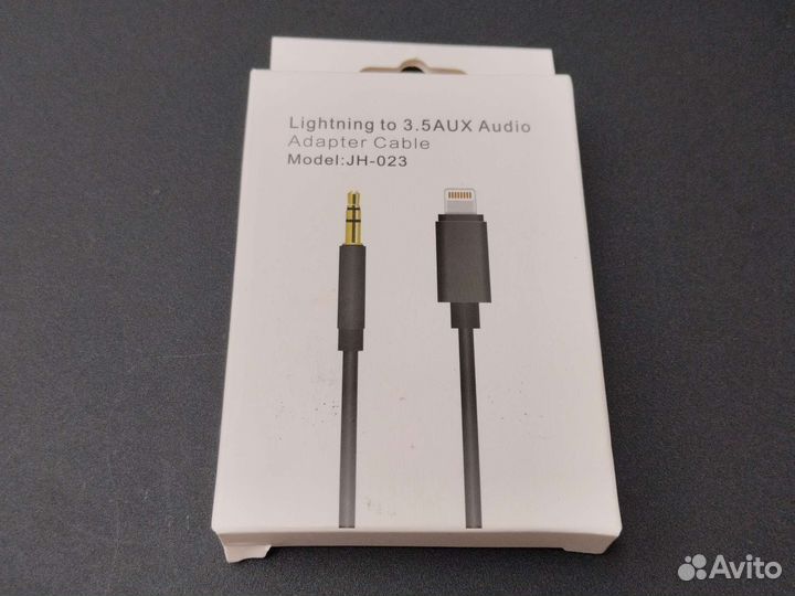 Продаю новый переходник lightning/aux для iPhone