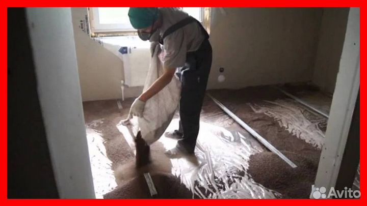 Сухая стяжка пола. Сухая засыпка KeraFloor оптом