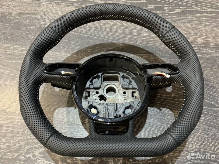 Спорт руль audi C7 B8 лепестки