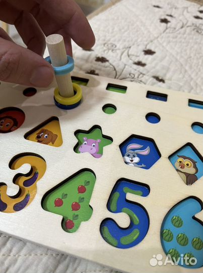 Игрушки монтессори