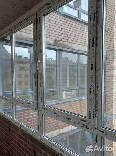 Остекление окон и балконов пвх