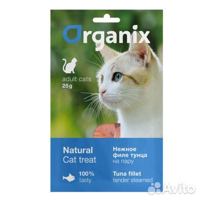 Organix лакомства Лакомство для кошек Нежное филе
