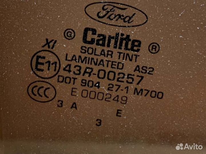 Стекло двери Ford Explorer U502 3.5 2014