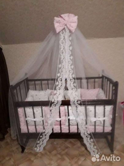 Бортики в детскую кроватку