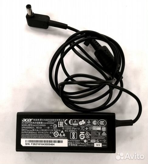 Бу Блок питания для ноутбука Acer 19V 2.37A (5.5x1