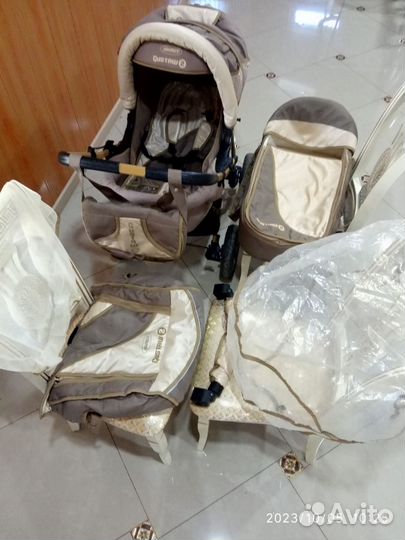 Прогулочная коляска 3 в 1 бу
