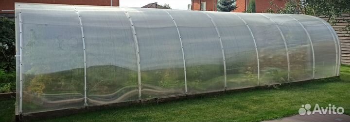 Теплица поликарбонат бу