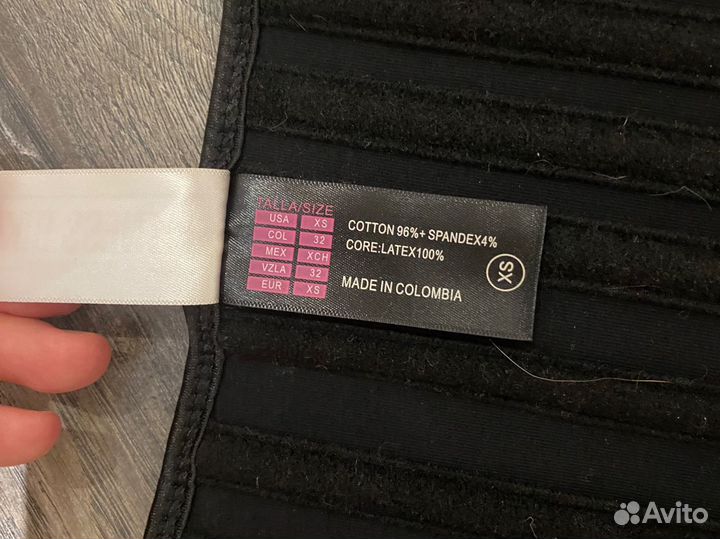 Фитнес корсет с 25 ребрами AFB