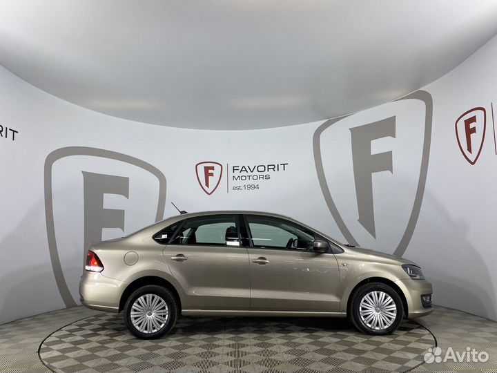 Volkswagen Polo 1.6 AT, 2017, 86 600 км