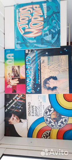 Виниловые пластинки зарубежная эстрада