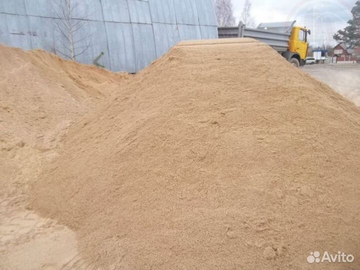 Щебень, песок