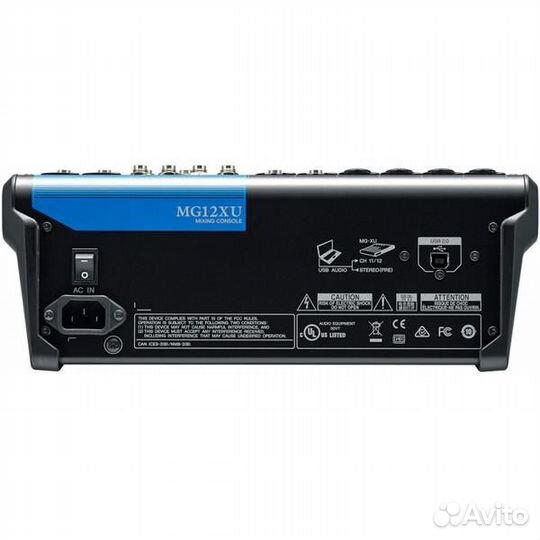 Аналоговый микшерный пульт crcbox MG12XU