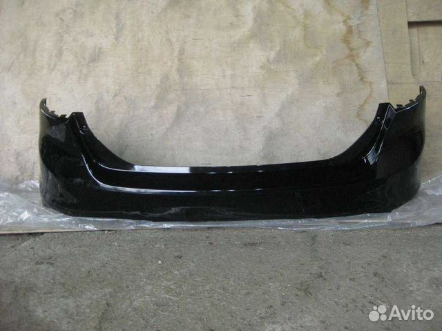 Бампер форд фокус 3 задний черный