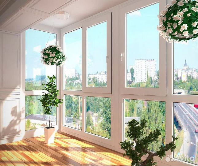 Остекление балкона от производителя по Крыму