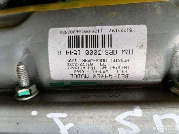 Подушка безопасности на торпеду Форд Фокус 1