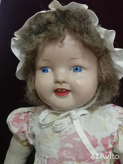 Кукла очень редкая, 50см, 40е, г