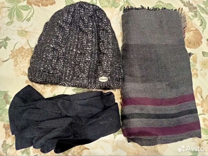 Шапки, палантины, капор, перчатки