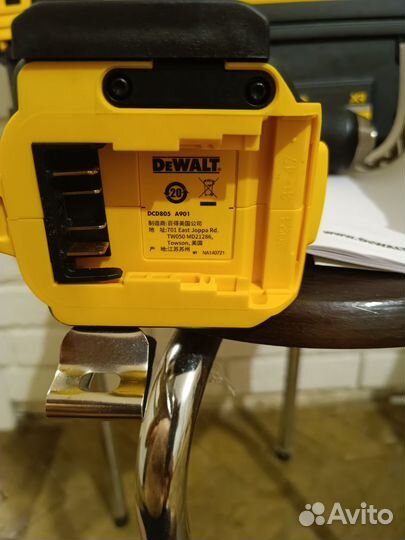 Ударный шуруповерт dewalt dcd 805, оригинал