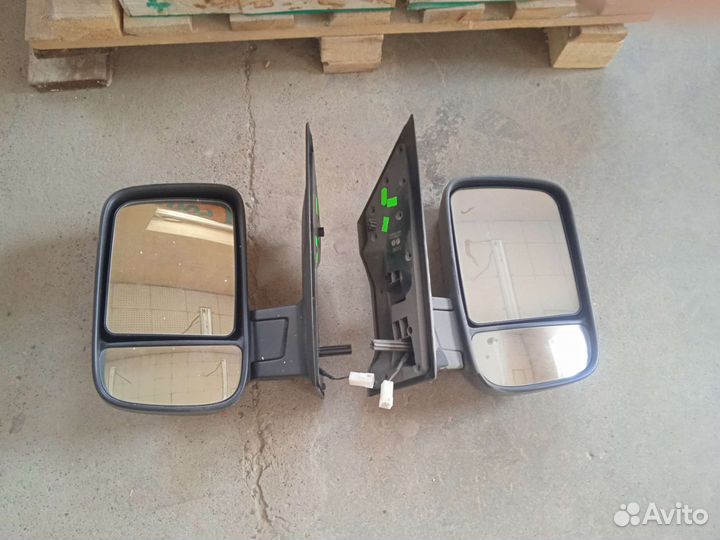 Зеркала, люк, блок управления Газель