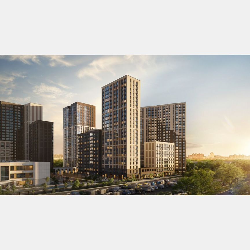 3-к. квартира, 80,4 м², 10/12 эт.