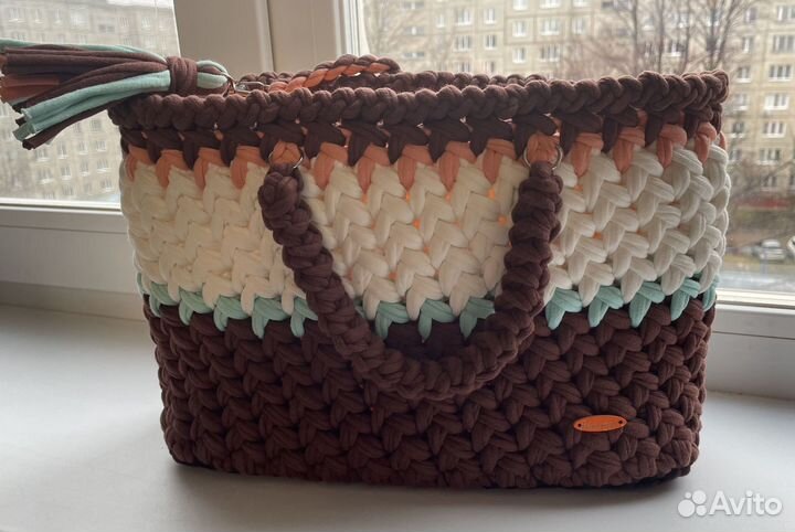 Сумка женская ручная работа вязанная