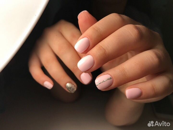 Маникюр, покрытие гель лаком, архитектура бровей