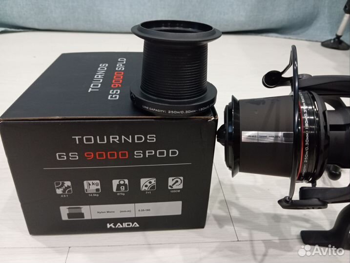 New Карповая Spod/катушка Kaida Tournds GS/2023